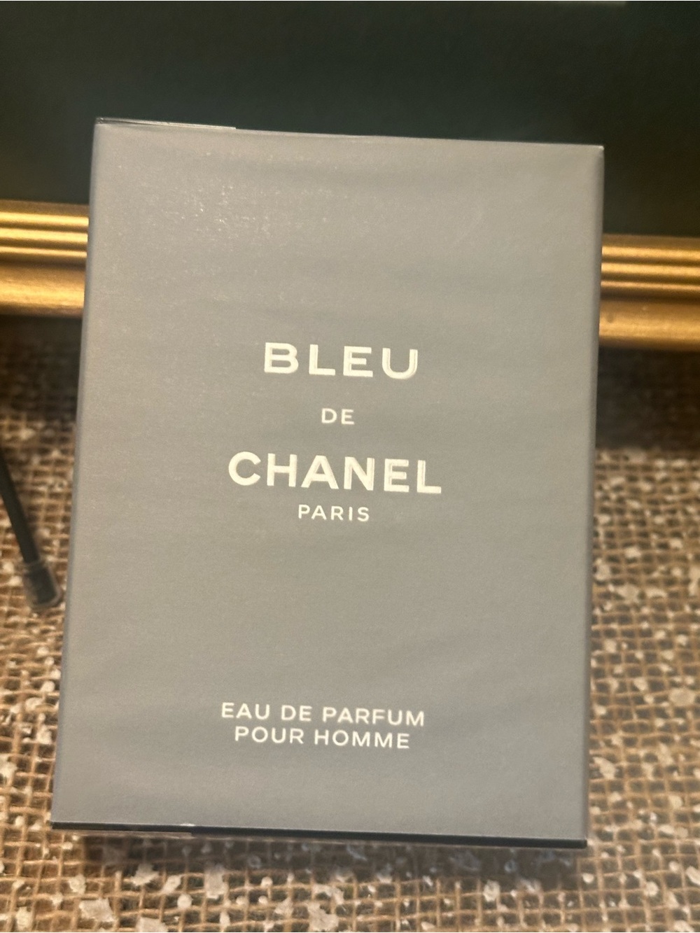 CHANEL Bleu Box in Deep Blue and White